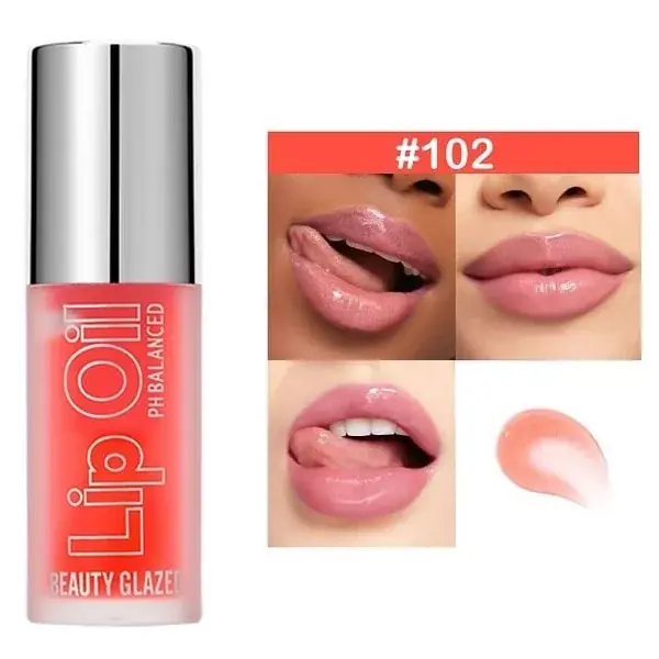Beauty Glazed pH Balanced Hydrating Sheer Tinted Ajakolaj 102 Strawberry 4g Népszerű