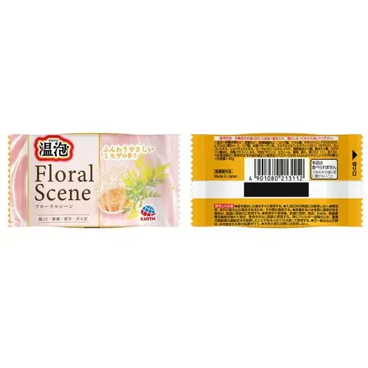 Earth Onpo Floral Scene Fürdősó Tabletta - Mimóza illat 40g Ajánlat