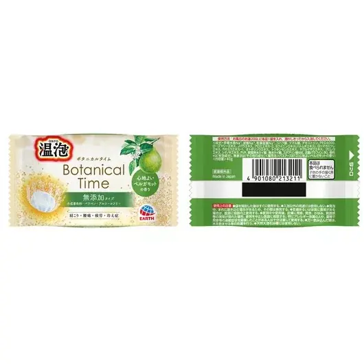 Earth Onpo Botanical Time Fürdősó Tabletta - Bergamott illat 40g Ajánlat