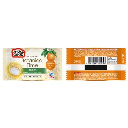 Earth Onpo Botanical Time Fürdősó Tabletta - Neroli illat 40g Különleges ajánlat