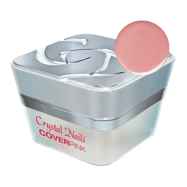 Azonnal elérhető Crystal Nails - Cover Pink - Körömágy-hosszabító zselé - 50ml
