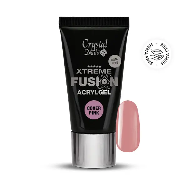 Akció CN - HEMA FREE - XTREME FUSION ACRYLGEL - COVER PINK - 30G