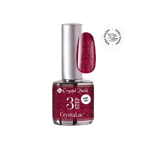 Korlátozott ajánlat Crystal Nails - 3 STEP HEMA FREE CRYSTALAC - 3S93 - 4ML