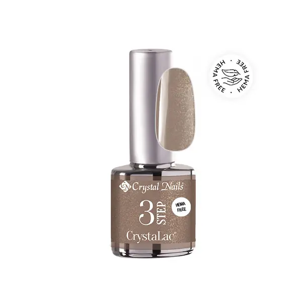 Különleges ajánlat Crystal Nails - 3 STEP HEMA FREE CRYSTALAC - 3S18 - 4ml
