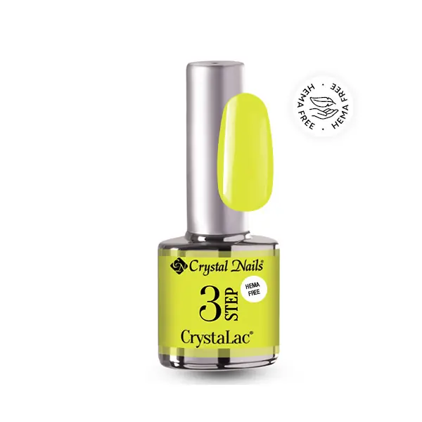 Gyors kiszállítás Crystal Nails - 3 STEP HEMA FREE CRYSTALAC - 3S128 - 8ML