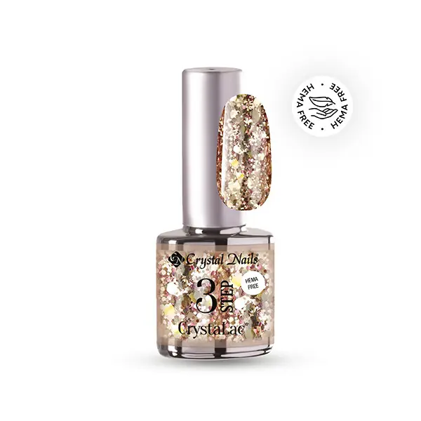 Rendeld meg most Crystal Nails - 3 STEP HEMA FREE CRYSTALAC - 3S147 - 4ML