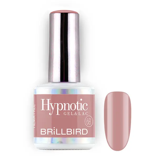 Azonnal elérhető BrillBird - Hypnotic Gel&Lac - 68 - 4ml