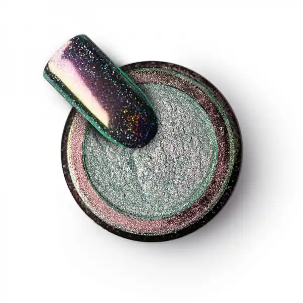 Azonnal elérhető BRILLBIRD - DIAMOND HOLO KRÓM POR - MINT