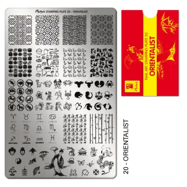 Biztonságos fizetés MOYRA - NYOMDALEMEZ - Orientalist - 20