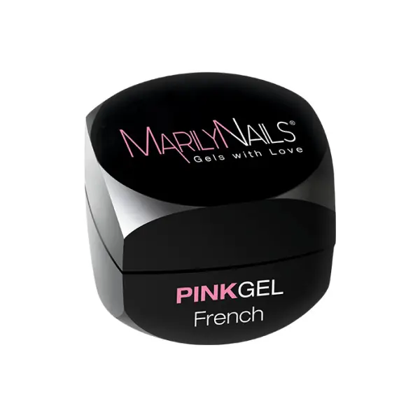 Marilynails - HEMA FREE - FRENCH - PINKGEL - Enyhén fedő rózsaszín építő zselé - 13ml Nézd meg most