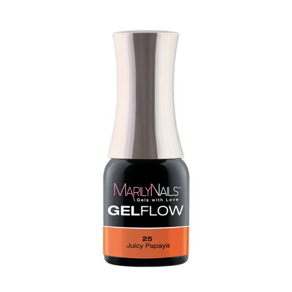 Biztonságos vásárlás MarilyNails – GELFLOW - három fázisú gél lakk - 25 - 4ml@