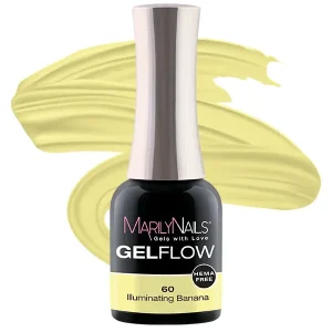 Újdonság MarilyNails – GELFLOW - három fázisú gél lakk - 60 - 7ml - HF