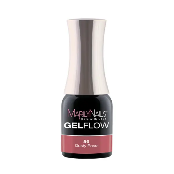 MarilyNails – GELFLOW - három fázisú gél lakk - 86 - 4ml Prémium