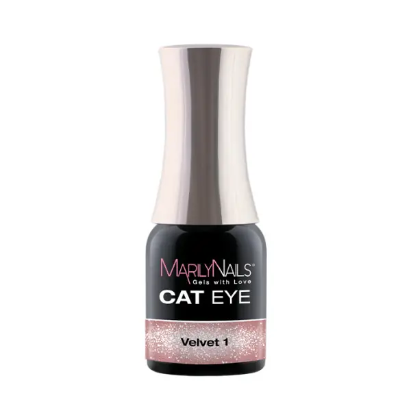 Kedvezmény MarilyNails – HEMA FREE CAT EYE - VELVET 1 - 4ml