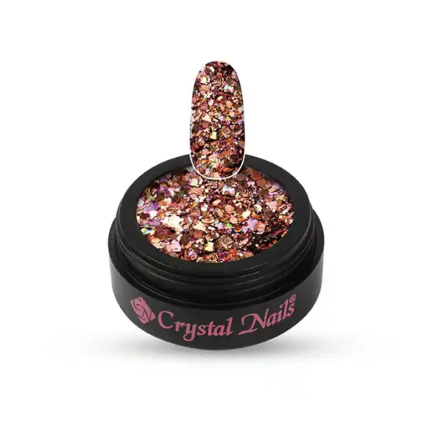 CRYSTAL NAILS - GLAM GLITTERS - N15 - ÚJ Alacsony ár