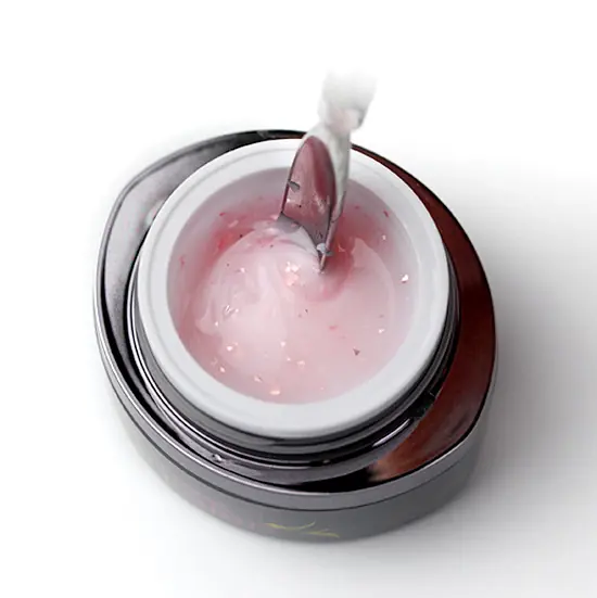 BrillBird - Latte Flake Builder Gel - 15ml Azonnal elérhető