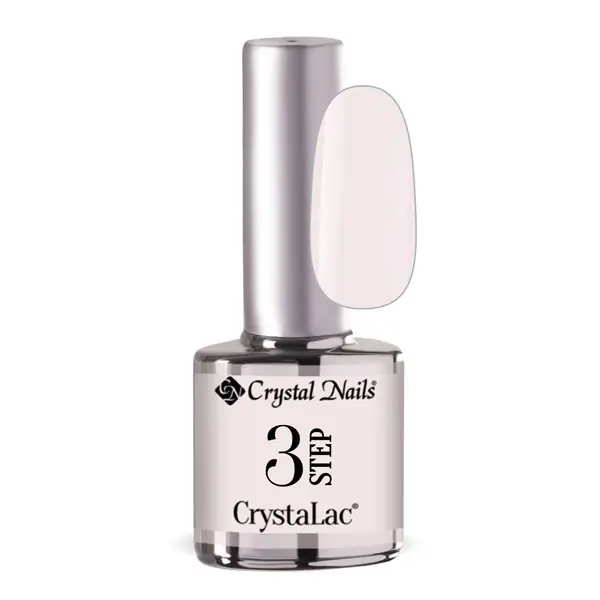 Crystal Nails - 3 STEP CRYSTALAC - MEGA WHITE - 8ML Szuper akció