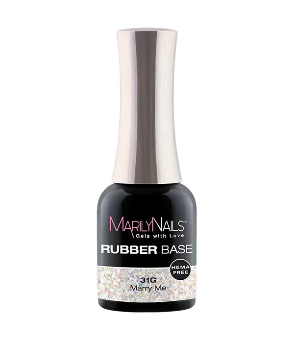 Gyors szállítás MarilyNails - RUBBER BASE - 31G - Marry Me - 7ml