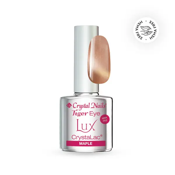 Kedvezményes ár Crystal Nails - TIGER EYE LUX CRYSTALAC - Maple - 4ml