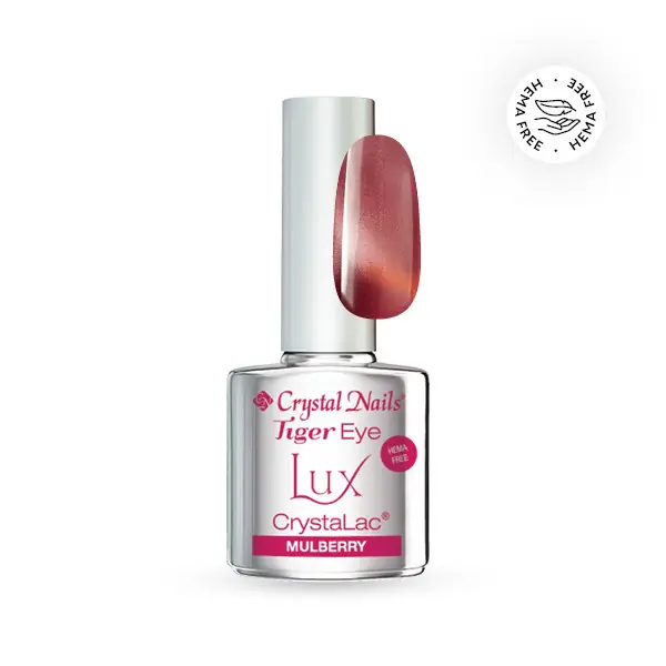 Crystal Nails - TIGER EYE LUX CRYSTALAC - Mulberry - 4ml Csak ma