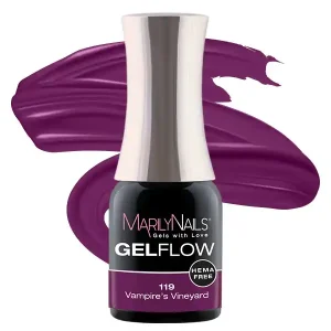 Azonnali szállítás MarilyNails - GELFLOW - HEMA FREE - 119 - 4ml - THF