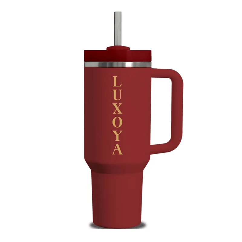 Luxoya - Hőtartó Kulacs - Tumbler - Bordó Kihagyhatatlan ajánlat