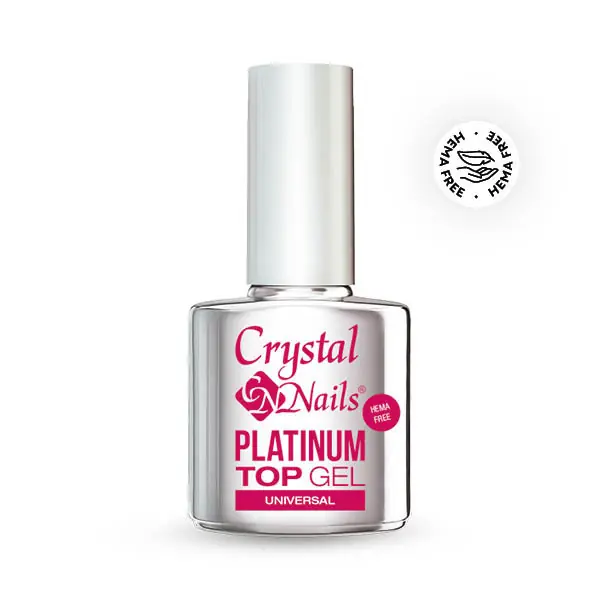 Crystal Nails - PLATINUM TOP GEL - 13ML Árcsökkenés