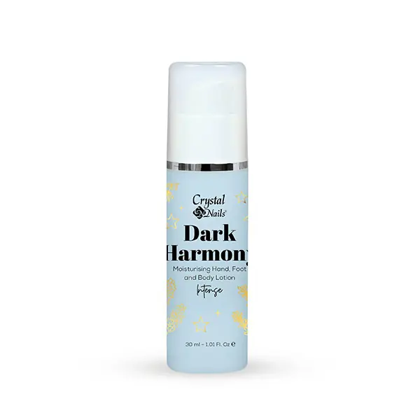 Crystal Nails - MOISTURISING HAND, FOOT AND BODY LOTION - DARK HARMONY - INTENSE - 30ML Prémium