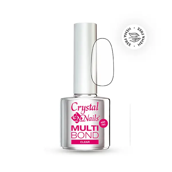 Bestseller Crystal Nails - MULTIBOND BASE GEL - CLEAR - 8ML