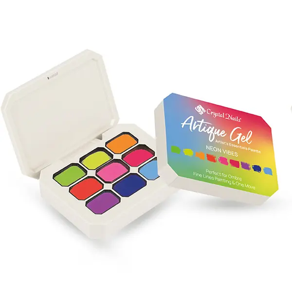 Szuper ajánlat Crystal Nails - ARTIQUE FESTŐZSELÉ KÉSZLET - NEON VIBES