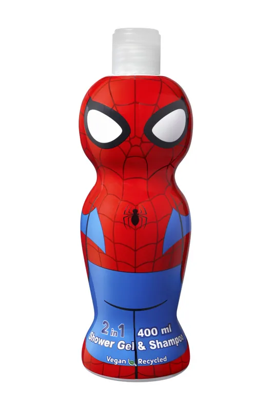 Gyors szállítás Air-Val tusfürdő és sampon Shower Gel & Shampoo - Spiderman