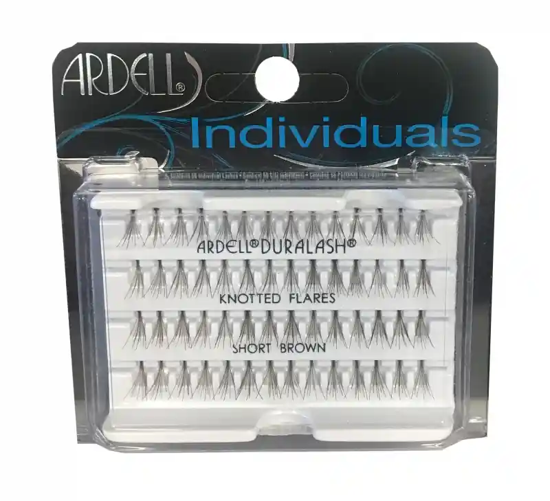 Olcsóbb Ardell Duralash Individuals Knotted Flare tincses műszempilla - Short Brown (30120)