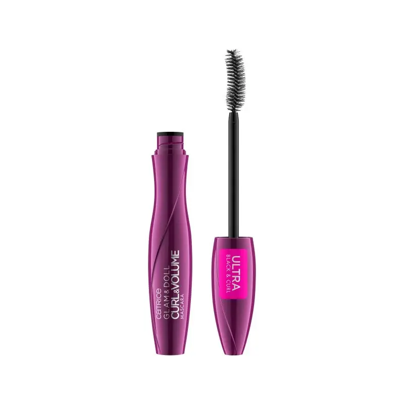CATRICE Glam & Doll Ultra Black & Curl szempillaspirál Ne maradj le