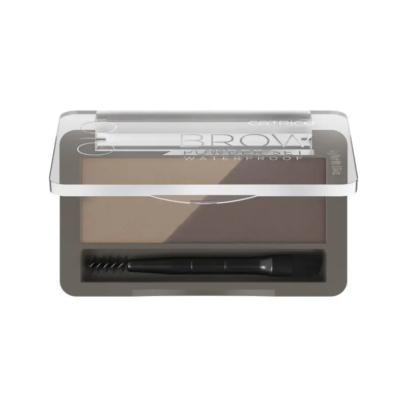 Akciós ár CATRICE vízálló szemöldökpúder készlet Waterproof Brow Powder Set - 010 Ash Blond