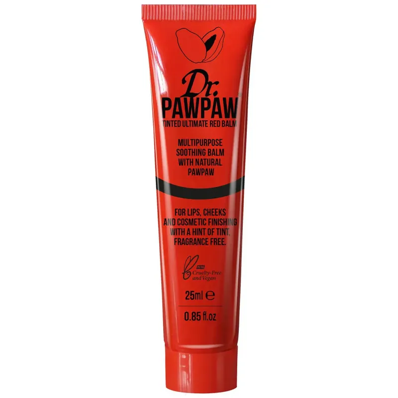 Bestseller Dr. PAWPAW Balm tonizáló balzsam ajakra és arcra - Ultimate Red