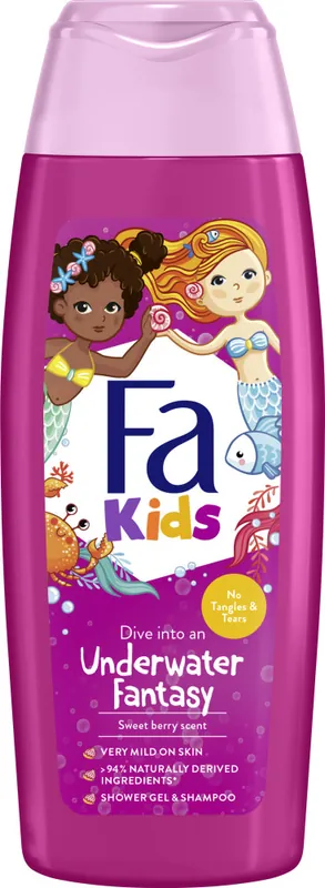 Fa tusfürdő és sampon - Kids Shower Gel & Shampoo - Mermaid Vedd meg most