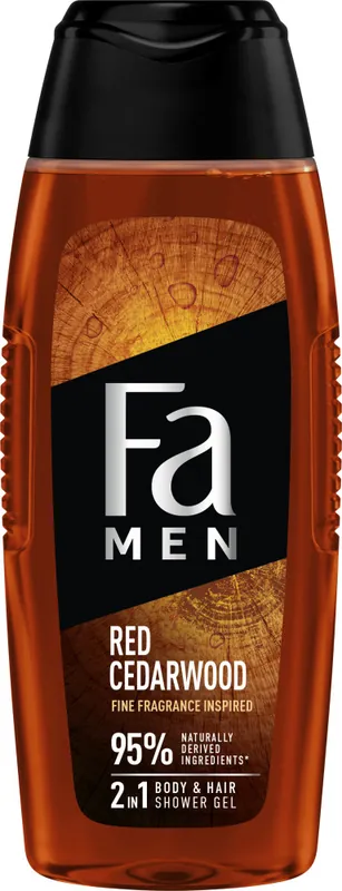 Fa tusfürdő - Men Shower Gel - Red Cedarwood (400ml) Szezonális akció