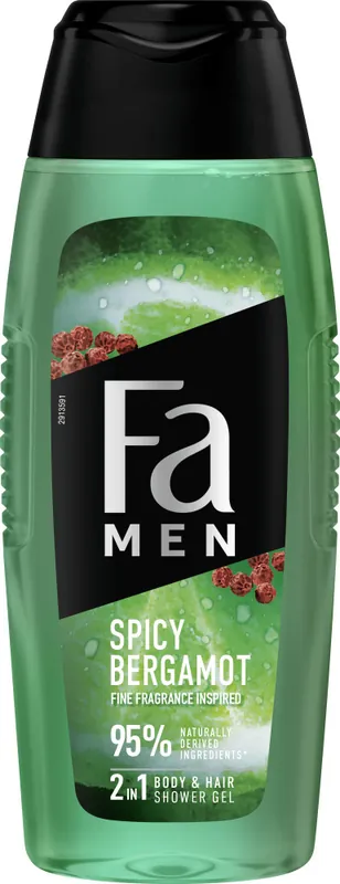 Fa tusfürdő - Men Shower Gel - Spicy Bergamot (400ml) Csak ma