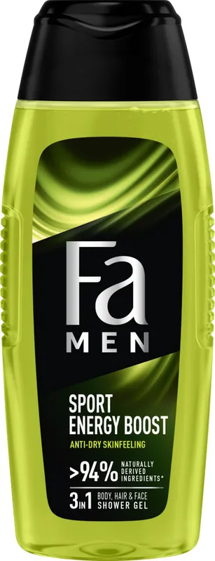 Ne maradj le Fa tusfürdő - Men Shower Gel - Sport Energy Boost