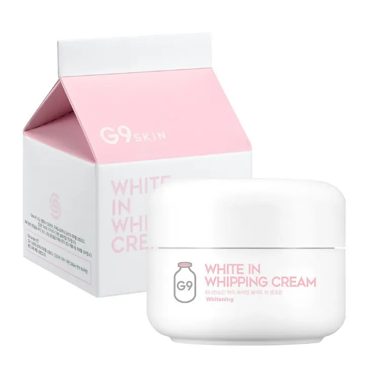 Legnépszerűbb G9SKINWhite In Milk Whipping Cream hidratáló krém