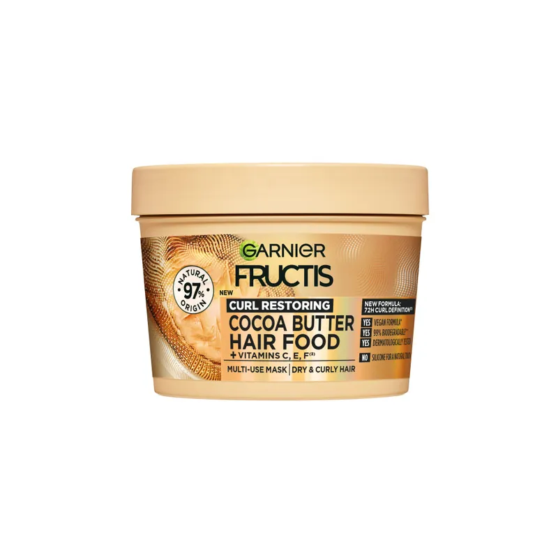 Garnier hajmaszk - Fructis Cocoa Butter Hair Food Hair Mask Szuper ajánlat