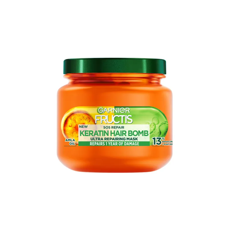 Legnépszerűbb Garnier Fructis Hair Bomb SOS Repair Mask hajpakolás