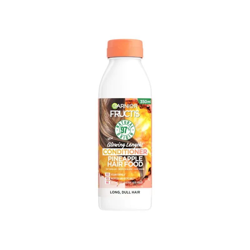 Garnier Fructis Hair Food Conditioner élénkítő kondicionáló hosszú hajra - Pineapple Vásárlói kedvenc