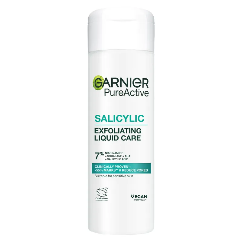 Végkiárusítás Garnier hámlasztó - Pure Active Salicylic Exfoliating Liquid Care