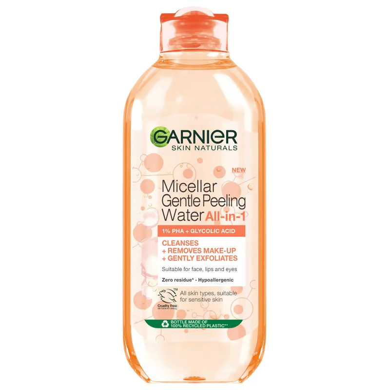 Garnier micellás víz - Skin Naturals Peeling Micellar Water Rendeld meg most