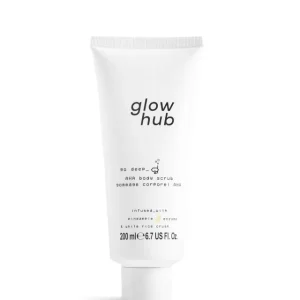 Szezonális akció Glow Hub testradír Go Deep AHA Body Scrub