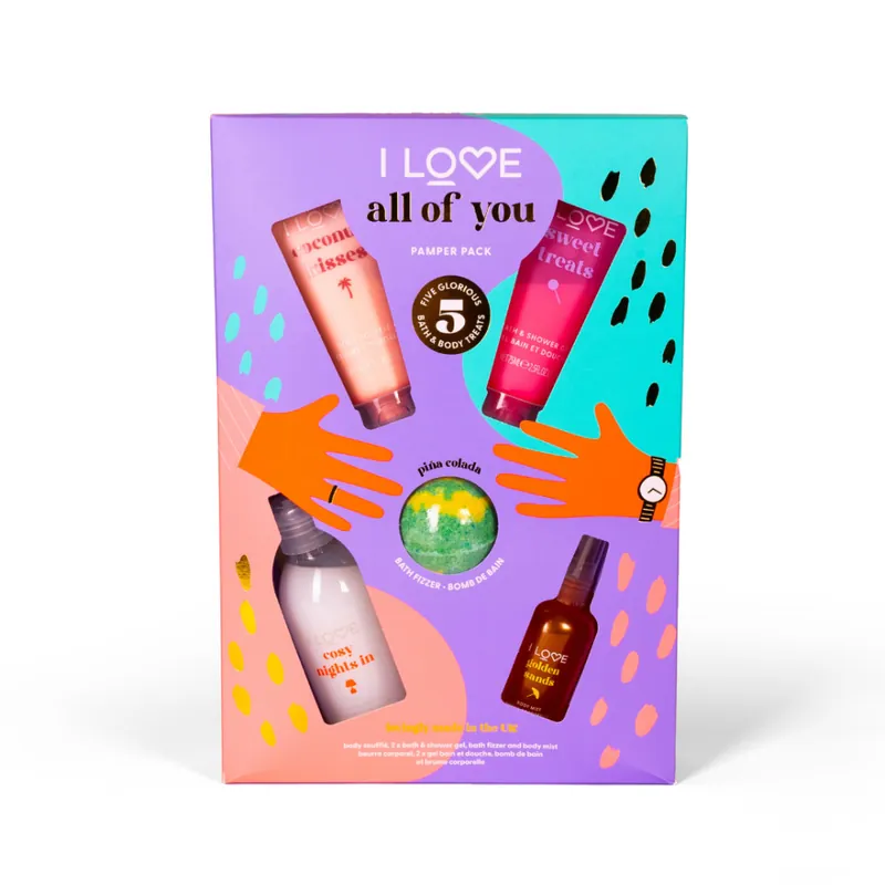 I Love... Cosmetics szett - I Love All of You Pamper Pack Biztonságos vásárlás