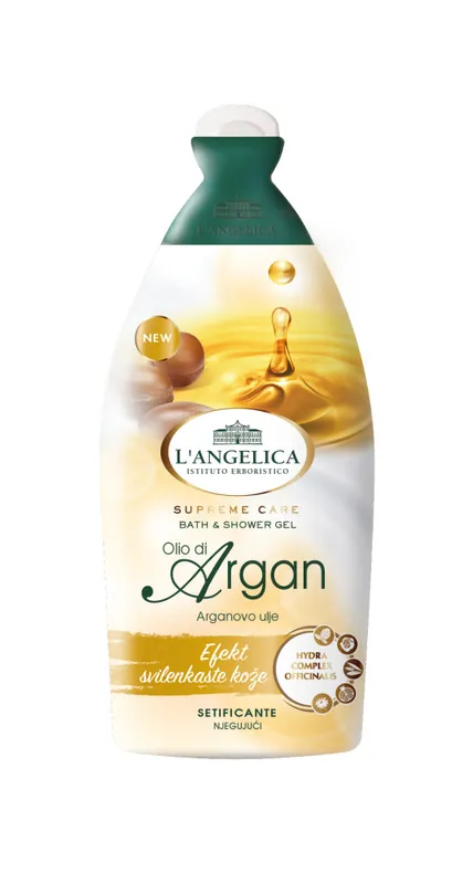 L‘Angelica fürdő- és tusfürdő Bath & Shower Gel - Argan Akciós ár
