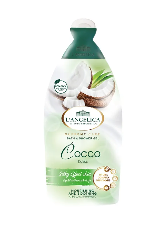 L‘Angelica fürdő- és tusfürdő Bath & Shower Gel - Coconut Utolsó esély