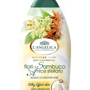 L‘Angelica fürdő- és tusfürdő Bath & Shower Gel - Elderflower & Star Anise Legkelendőbb